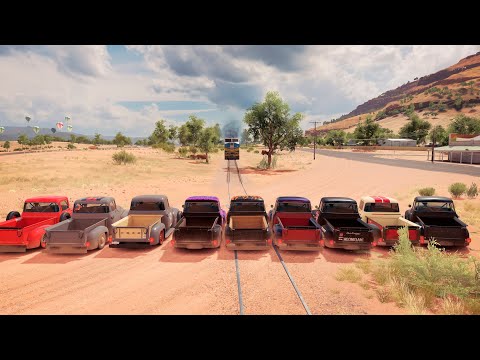 A MAIOR LOUCURA DE TODAS!! RACHA NA LINHA DO TREM - FORZA HORIZON 3