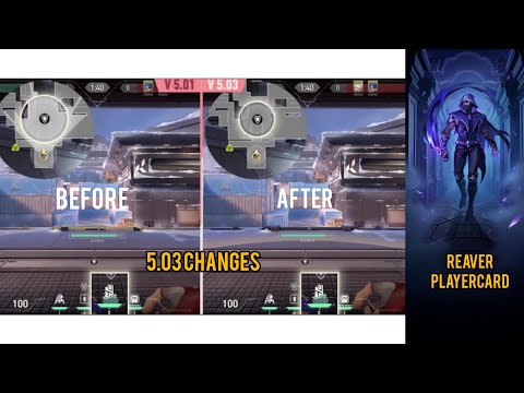 All 5.03 Patch Changes under 1 minute || Reaver 2.0 Playercard || New UI