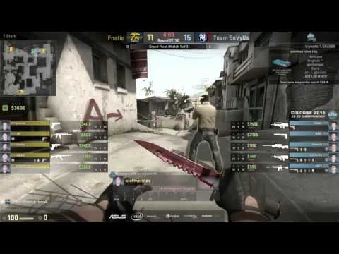 CS:GO | ESL One Cologne 2015 - EnvyUs vs Fnatic (Grand Final) *Full Game*