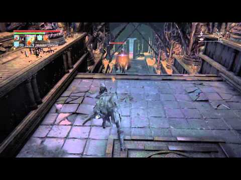 Bloodborne - Eileen the Crow's Final Quest Line Fight (Threaded Cane)