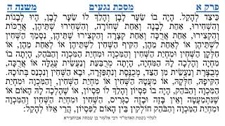 מסכת נגעים פרק א משנה ה
