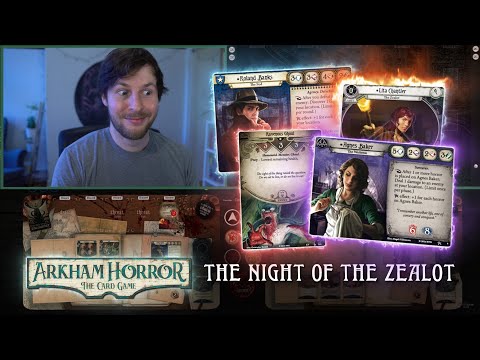Arkham Horror: The Card Game // LIVE - Learn to Play - The Night of the Zealot