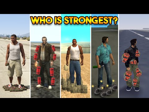 WHO IS STRONGEST MAX LEVEL PLAYER? (GTA 5, GTA 4, GTA SAN ANDREAS, GTA VC AND GTA 3)