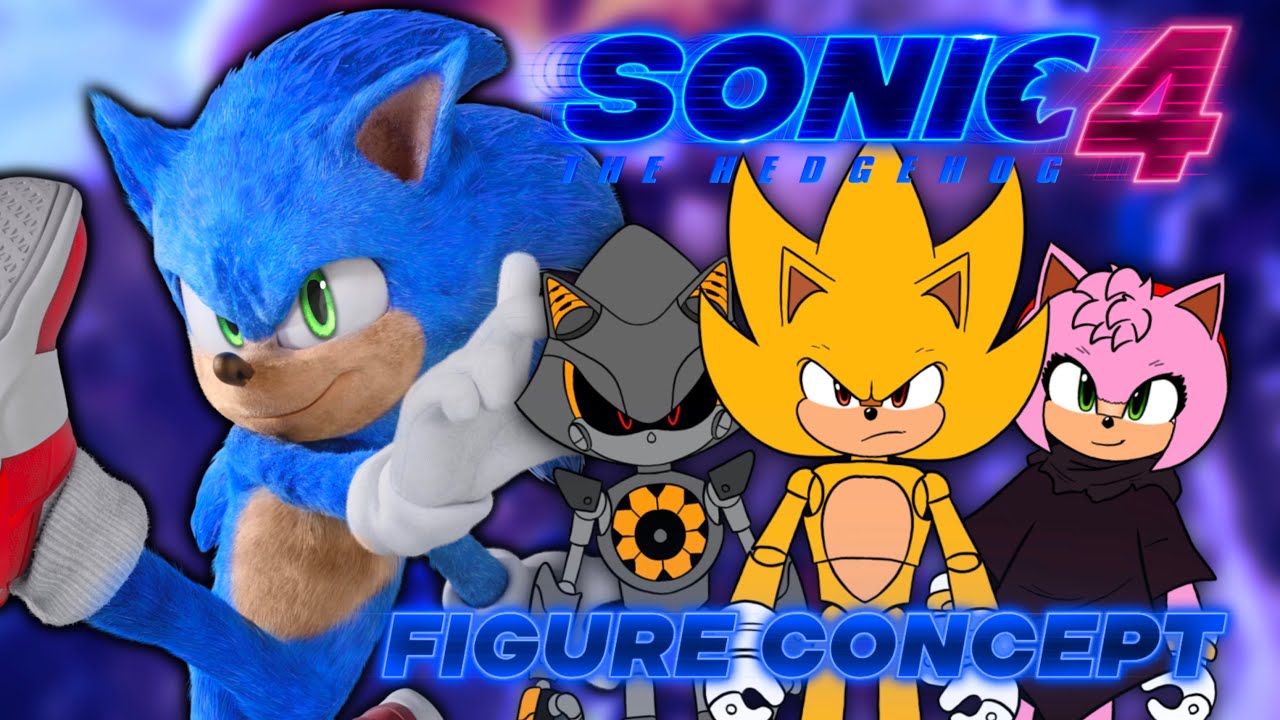 Sonic Movie 4: Jakks Pacific Figure Concepts Part 2