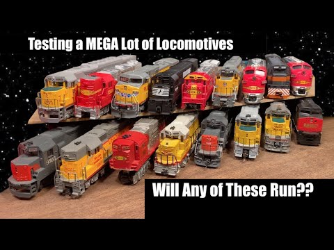 Testing My MEGA Locomotives Lot from eBay - Will They Start?