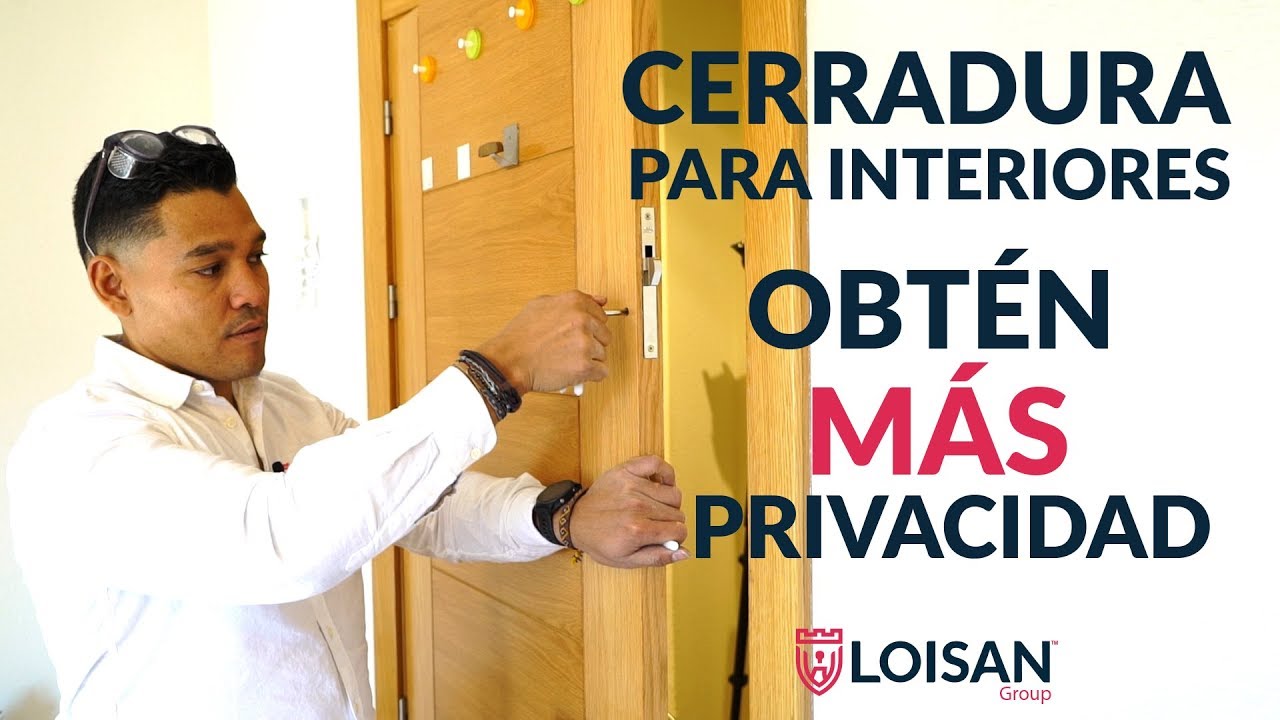 🔴 Como INSTALAR cerradura Puerta de habitación 🔵