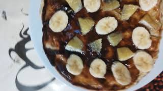 Omleta cu banane si portocale super delicioasa