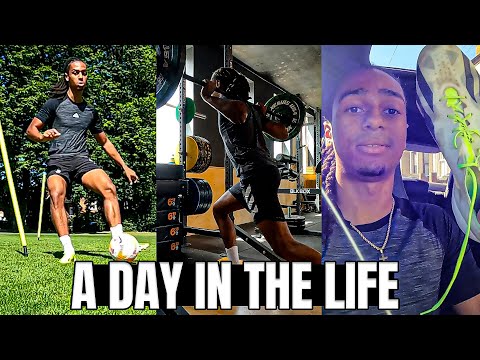 Pro Footballer Off Season Day In The Life -  Jadan Raymond