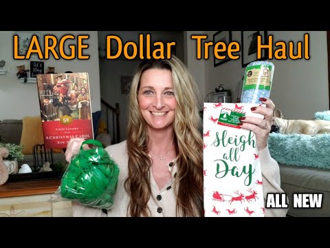 Large Dollar Tree Haul  All NEW Items DIY Ideas/ Oct 27 Video