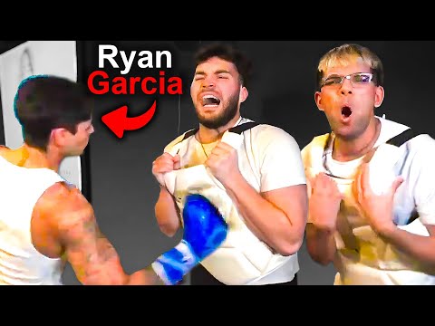 N3on & Adin Ross Let Pro Boxer Ryan Garcia Hit Them...
