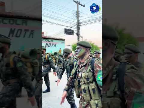 Desfile Cívico 2026 de Itapiúna: Tiro de Guerra 10-020 de Quixeramobim - 04/09/2026 #youtubeshorts