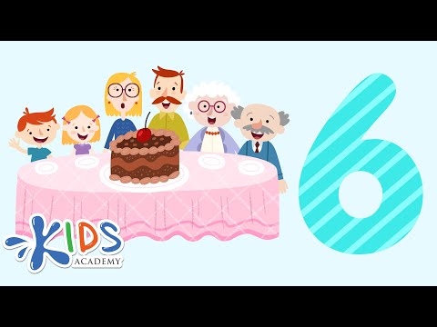 The Number Six 6 | Preschool & Kindergarten Math | Learn Like Nastya