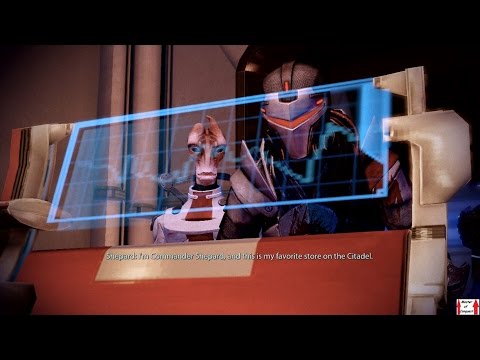 Mass Effect 2 Walkthrough Part 23 - Fem Shep - Exploring Zakera Ward