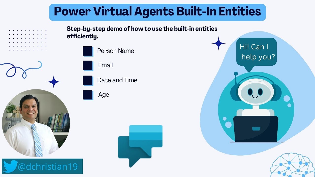 Power Virtual Agents Built-in Entities