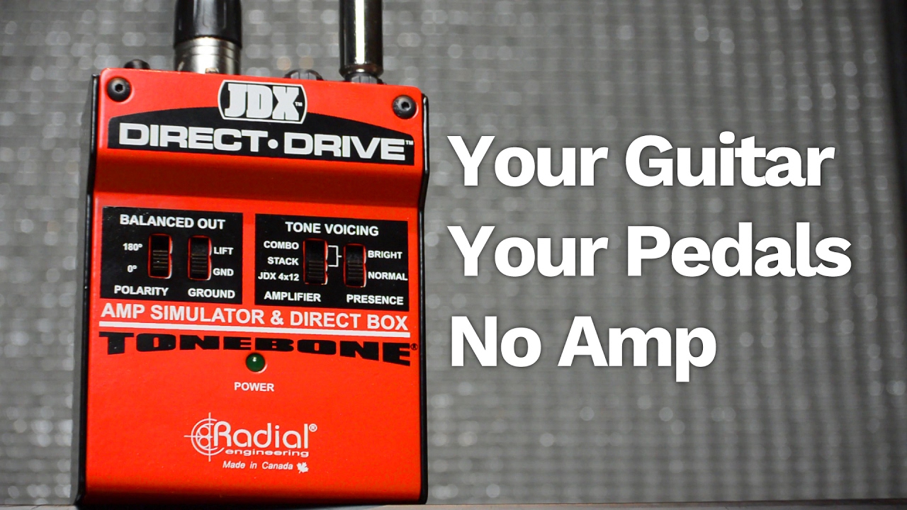 Radial Tonebone JDX Direct Drive Amp Simulator/DI