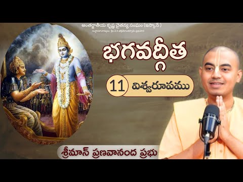 భగవద్గీత - అధ్యాయం - 11 (విశ్వరూపము) || శ్రీమాన్ ప్రణవానంద ప్రభు || HG Pranavananda Prabhu