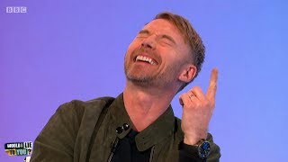 Does Ronan Keating sing everything instead of speaking? - Would I Lie to You?