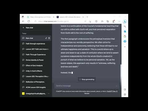 ChatGPT Spirituality ACIM Lesson 328 - I choose the second place to gain the first