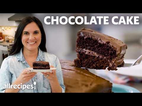 How to Make the Easiest Chocolate Cake From Scratch 🍫 🍰 | Easy & Quick Homemade Chocolate Cake