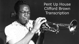 Pent Up House-Clifford Brown's (Bb) Transcription. Transcribed by Carles Margarit