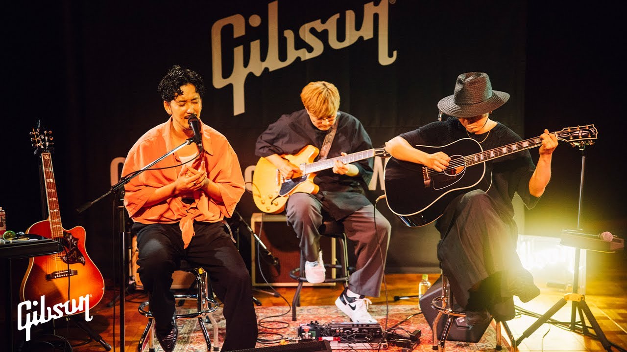 『Sweeter, More Bitter』長塚健斗 × 井上幹（WONK）feat. 小川翔〈Live Performance at Gibson Acoustic Weekend vol.02〉