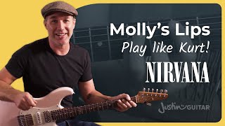 Molly&#39;s Lips by Nirvana | Guitar Lesson