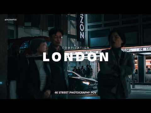 The Most Relaxing London Night Photography You’ll Watch Today | POV 4K - Compilation 2025