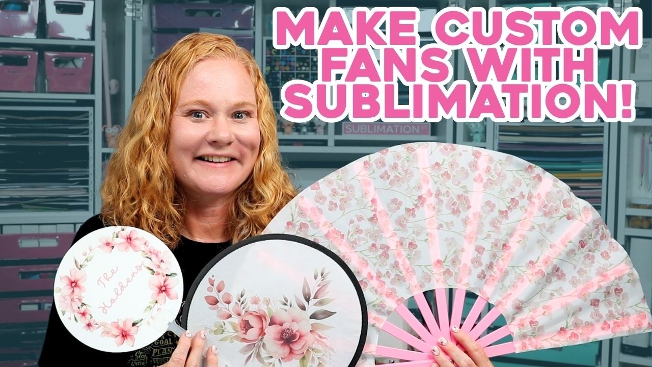 How to Sublimate Custom Fans (Beginner-Friendly Tutorial)