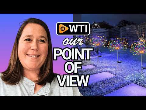 4 PCS Solar Firework Light - WTI product video review