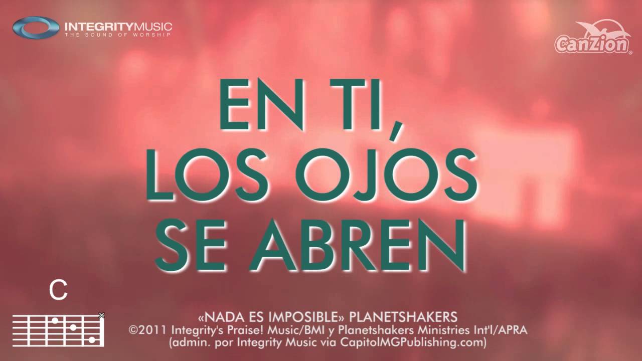 Nada Es Imposible //  PlanetShakers