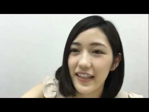 Mayu Watanabe (Mayuyu) saying Hello for Indonesia 48 Group fans on live in Showroom