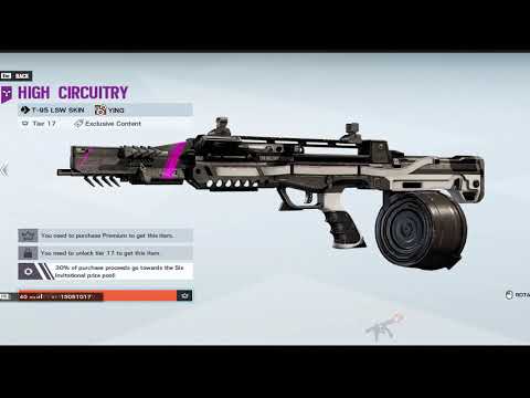 New 3D Weapon Skin in R6! ("High Circuitry" Skins!) 😲👌 | ROGS