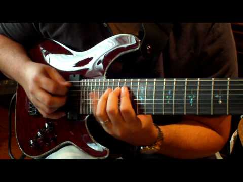 Marshall Harrison plays a Schecter 8 Buy my album Presto-digitation on iTunes NOW!
