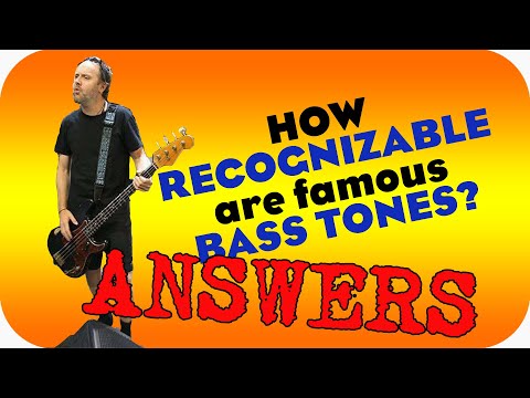 [Answers] Can you recognize these famous bass tones?