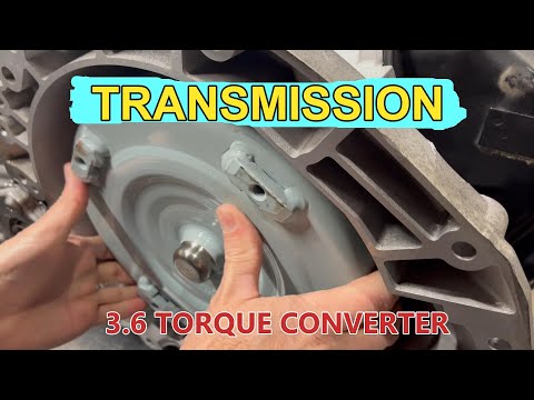 Dodge Caravan Seating and installing the torque converter 62te transmission How to