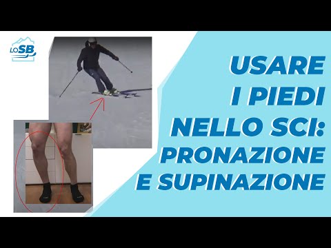 Edge grip: pronation and supination of the feet