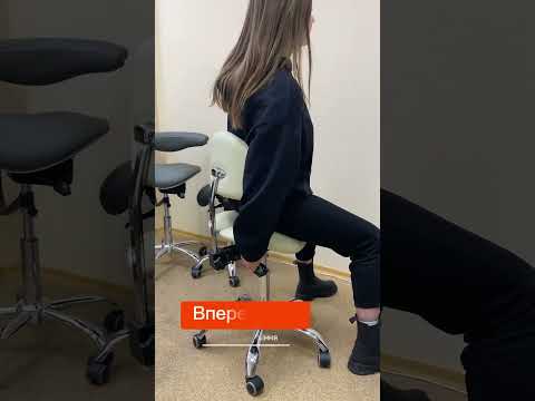 Стул-седло мастера с раздвижным сидением 4008-1 - фото 1 - id-p722277102