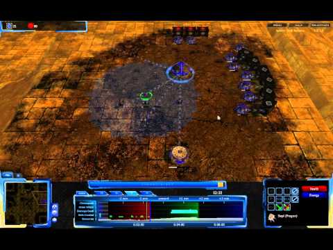 HD Achron - 1v1 FPVOD: Shadowfury333(G) vs. Shalkka(G) on Desecrated Temple