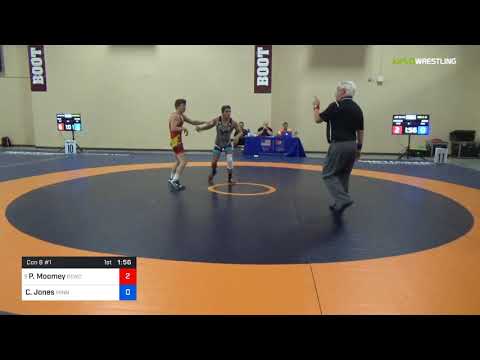 2018 Marine Corps US Open/UWW Junior Greco Roman 55 Con 8 #1 - Phillip Moomey (GEWC) Vs. Cole Jone