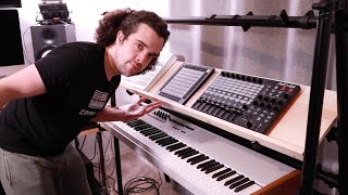 Video thumbnail for Studio Reorganization with Jaspers Keyboard Stands by Gourlie Records