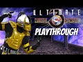 Ultimate Mortal Kombat 3 Plus Rev 2 Cyrax Playthrough