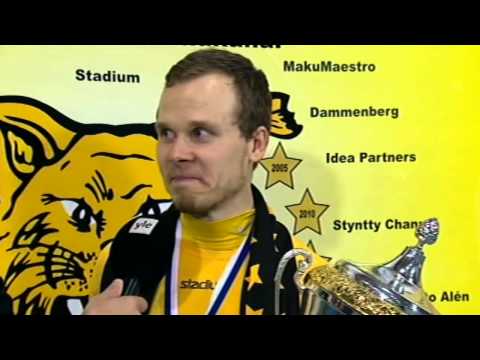 Tuomas Kallioinen ja Antti Teittinen Ilves FS haastattelussa 3. finaalin jälkeen.