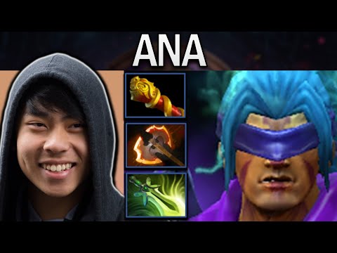Anti-Mage Dota 2 7.33 Ana with 33 Kills and Battlefury