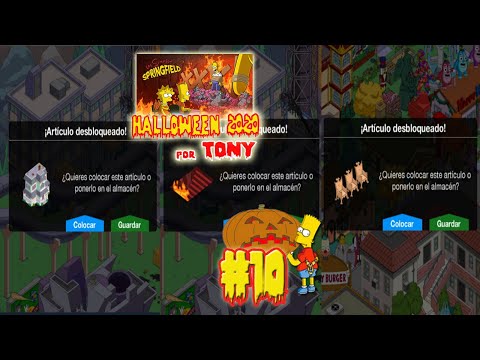 Los Simpson Springfield "Halloween'20: Cap. 10 - Escalera al infierno I, II y III" por Tony