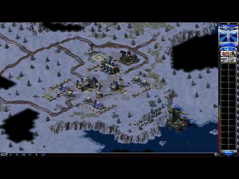 C&C Red Alert 2 Yuri's Revenge Allied Campaign Mission 7 - Brain Dead