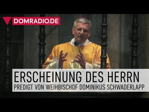 Solemnity of the Epiphany of the Lord – Sermon by Auxiliary Bishop Dominikus Schwaderlapp in Colo...