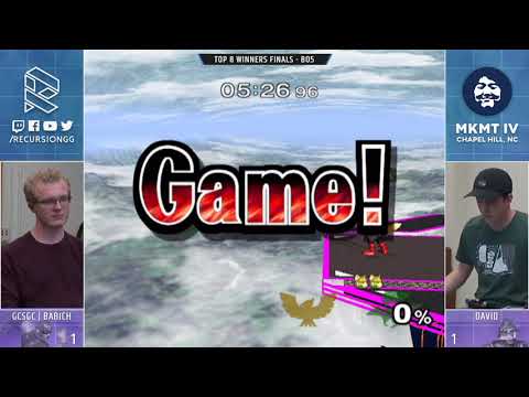 MKMT4 Top 16 WF - Babich (Captain Falcon) vs David (Fox)