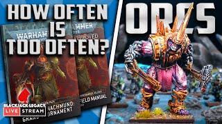 How Often is Too Often for Updates? and Mantic Orcs are Here! - Monday Night Live