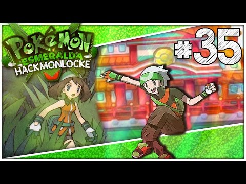 ¡LLEGAMOS A LA LIGA POKÉMON! | POKEMON ESMERALDA HACKMONLOCKE #35