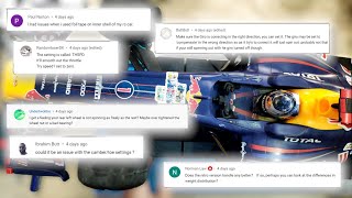 Thank god! Great ideas to solve the F1 issues